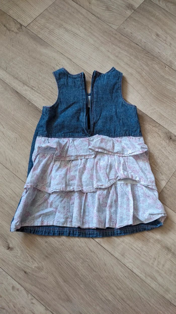 Robe jeans + volants 18 Mois Tout compte fait - photo numéro 3