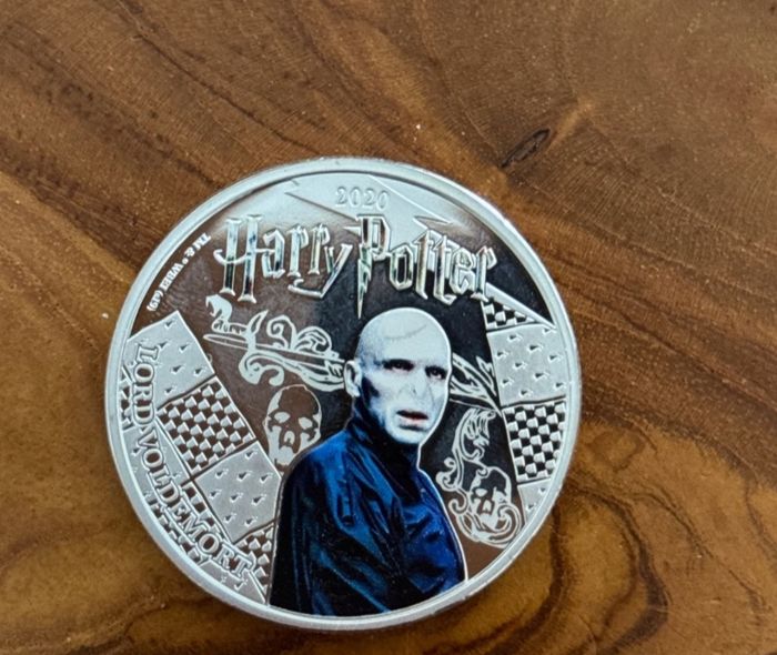 Médaille Harry Potter lord Voldemore