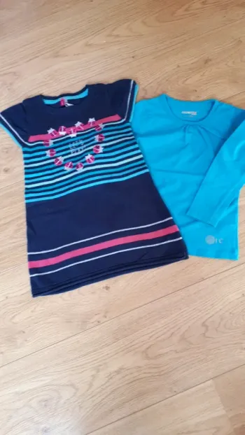 Ensemble tee shirt + robe