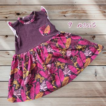 👗 Robe Petit Béguin trop craquante – 9 mois 💕🍂
