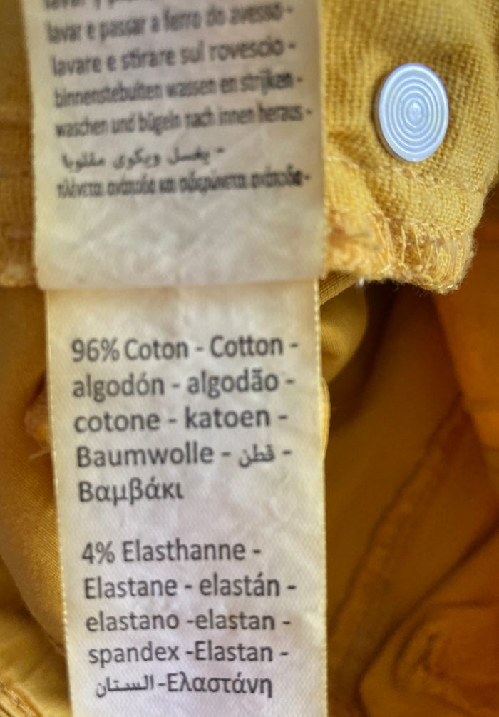 pantalon toile de coton garçon 18 mois - photo numéro 6