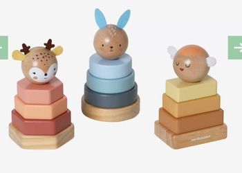 Lot de 3 Tour a Empiler