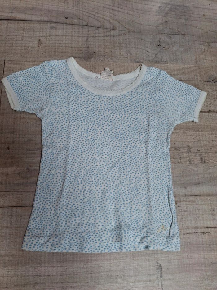 Tee shirt manche courte fille 12 mois