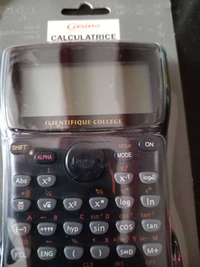 Calculatrice scientifique - photo numéro 2