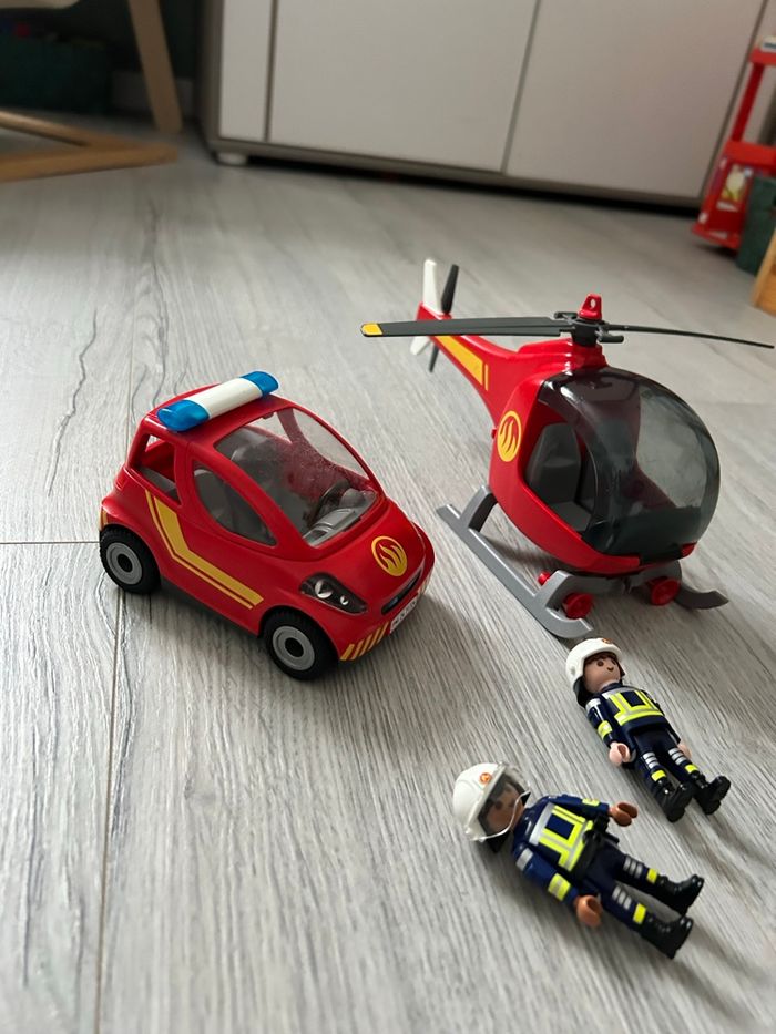 Playmobil pompiers - photo numéro 2