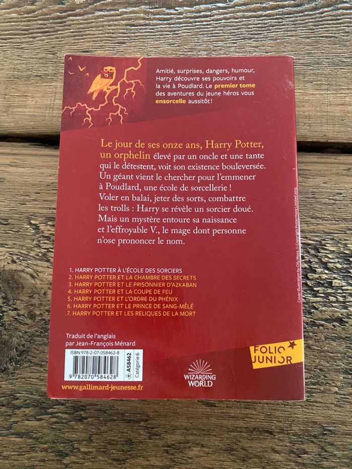 Livre Harry potter - photo numéro 3