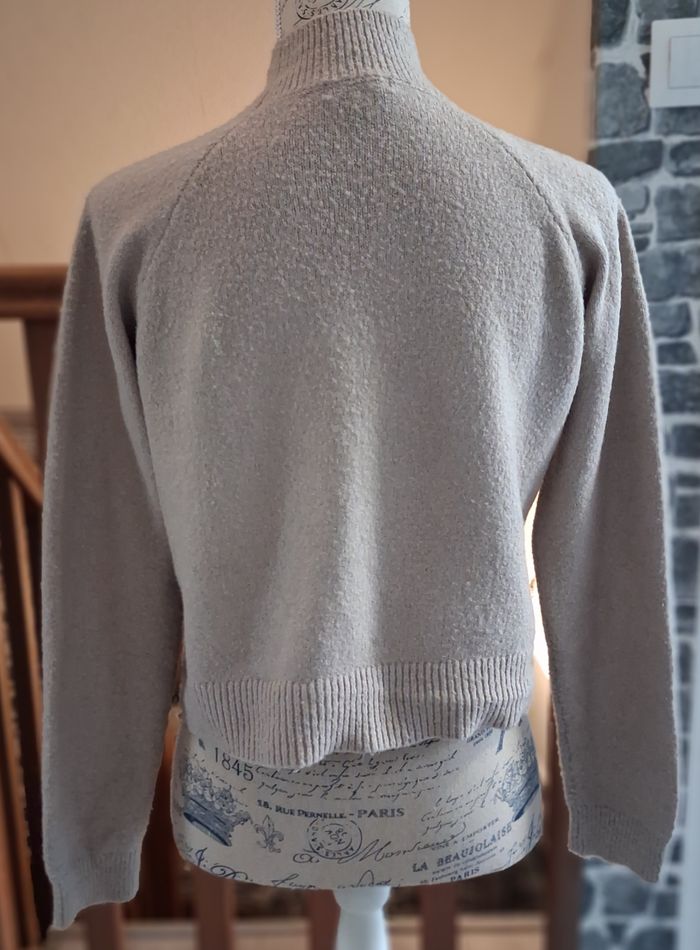 Pull court beige - photo numéro 4