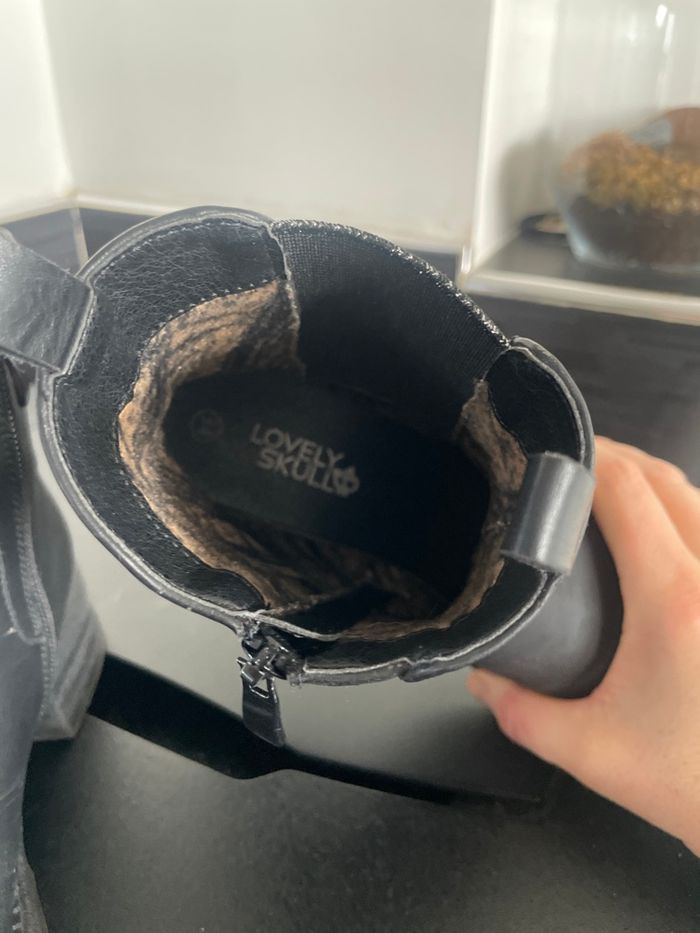 Bottines noir fille - photo numéro 6