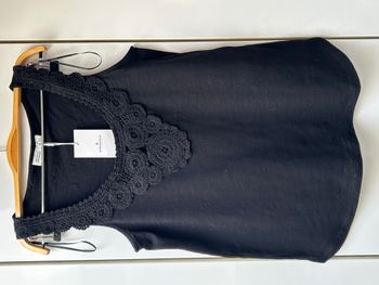 Débardeur noir Springfield neuf - Taille XS