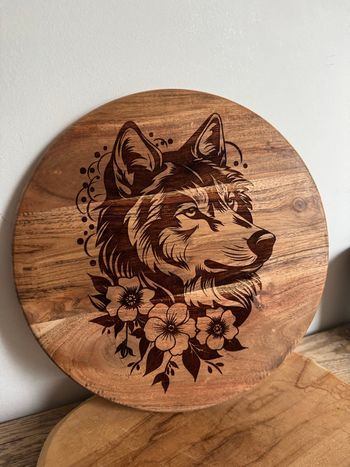 Plateau acacia sur pieds Loup