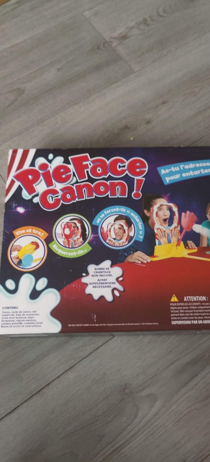 Jeux de société pie face canon Hasbro - photo numéro 3