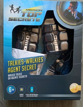 Kit talkie walkie agent secret