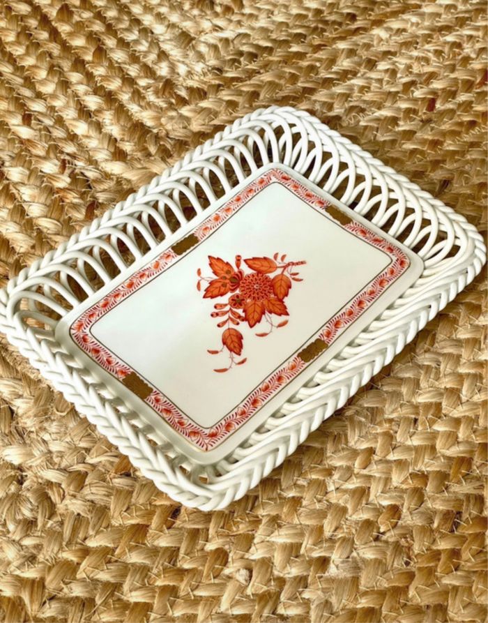 Plat en porcelaine HEREND - photo numéro 3