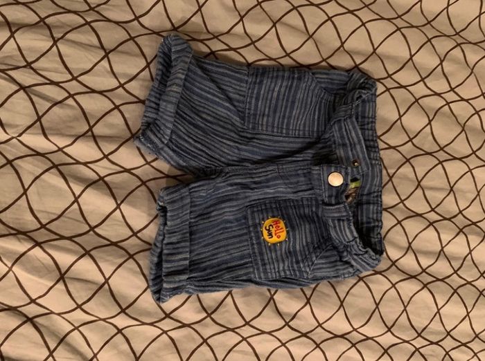 Short bébé garçon 6 mois