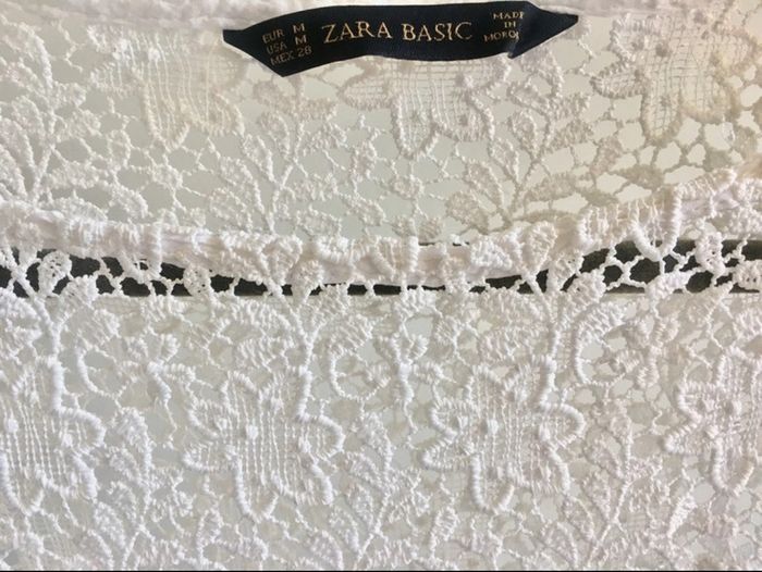 Robe Zara dentelle T M - photo numéro 3