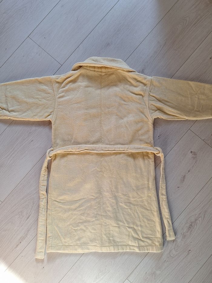 Peignoir jaune pour enfant - photo numéro 2