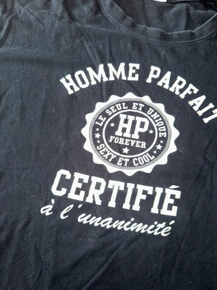 T-shirt homme parfait certifié L - photo numéro 2