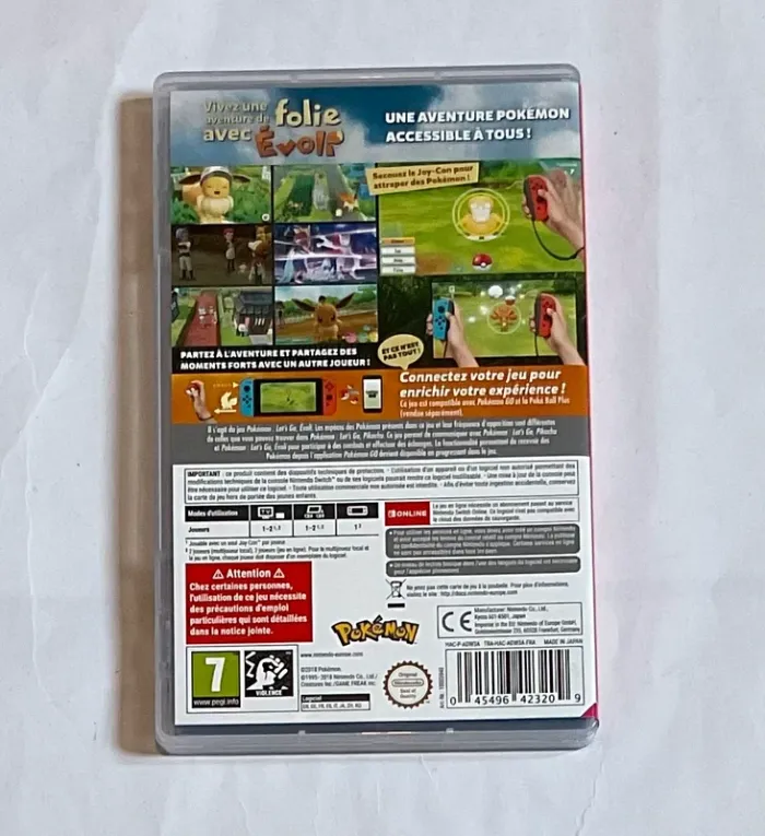 Jeu Nintendo Switch Pokémon Let’s go Evoli - photo numéro 2