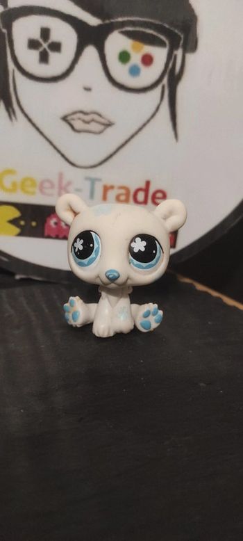 My Littlest Petshop Pet Shop LPS hasbro Authentic Ours Bear Oso Polar 647