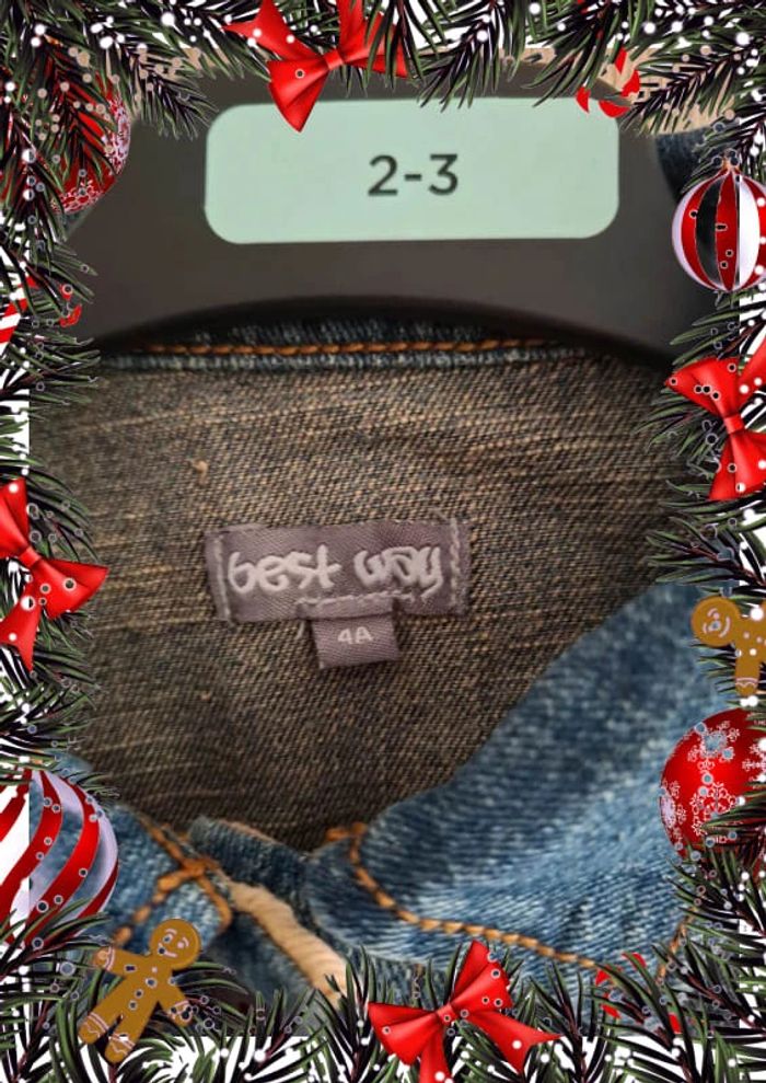Veste en jean's 4 ans - photo numéro 5