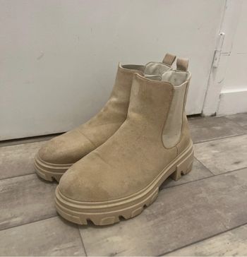 Bottines en daim