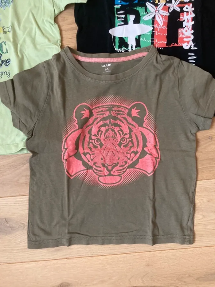 Lot 5 t shirts - photo numéro 4