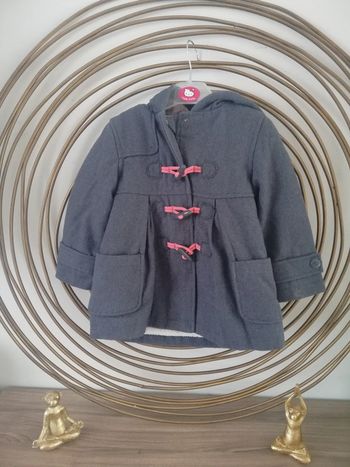 Manteau/Duffle coat Vertbaudet 3 ans gris
