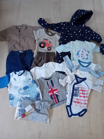 Lot 3 mois garcon 