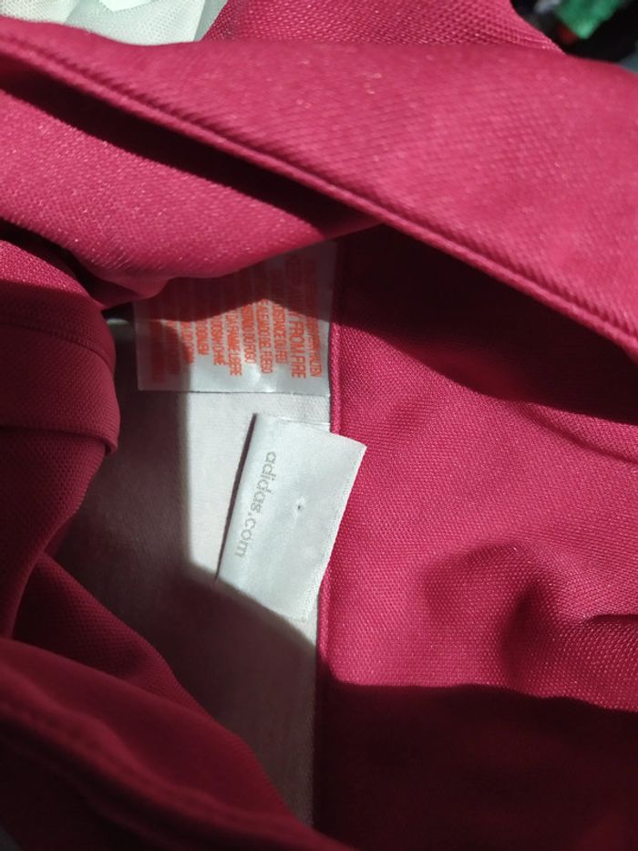 Veste jogging Adidas Blanc et fushia - photo numéro 2