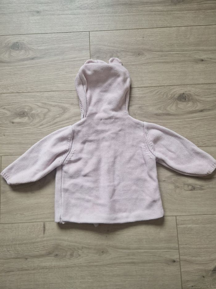 Gilet à capuche bébé fille Grain de blé 9 mois - photo numéro 4