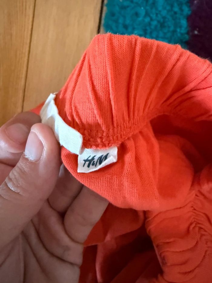 Lot de deux robes taille S en très bon état noir et orange H&M - photo numéro 8