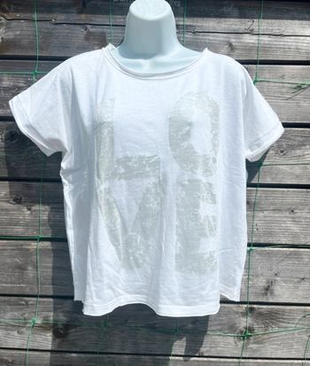 T-shirt Jennyfer LOVE Taille S Très bon état
