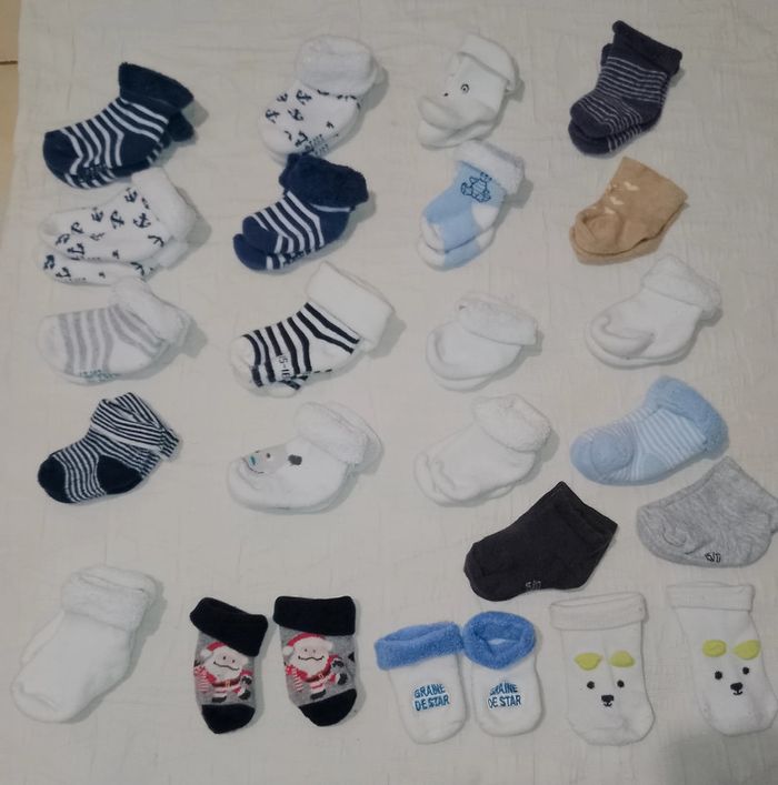 Kiabi et autres lot chaussettes bébé