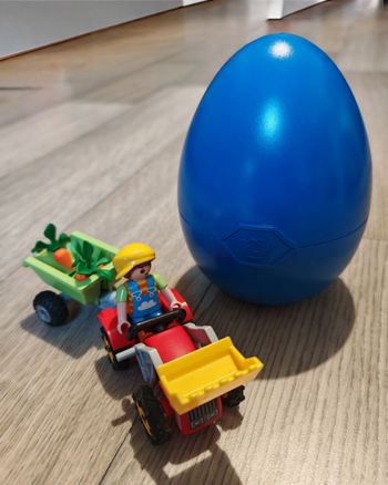 Playmobil 4943 Maraîcher et œuf bleu