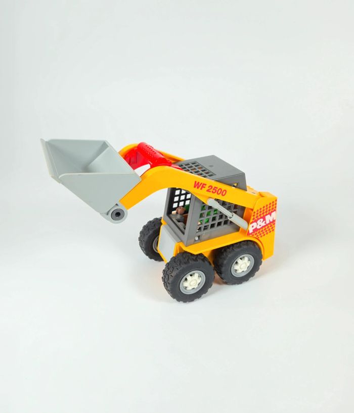 Playmobil Chargeur tracteur jaune et rouge - photo numéro 2