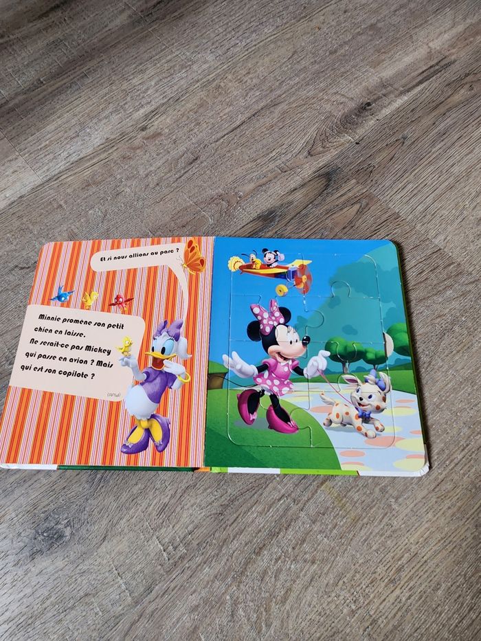 Livre puzzle la maison de mickey - photo numéro 6