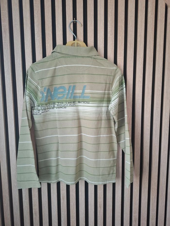 Polo manches longues kaki O'Neill 10 ans - photo numéro 3