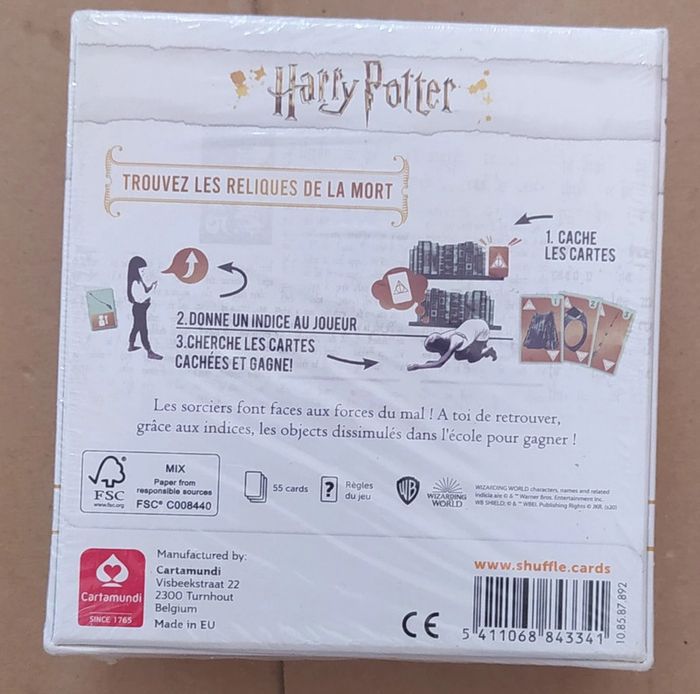Harry Potter - Trouvez les reliques de la mort - Jeu de société sous emballage - Prix Ferme - photo numéro 2