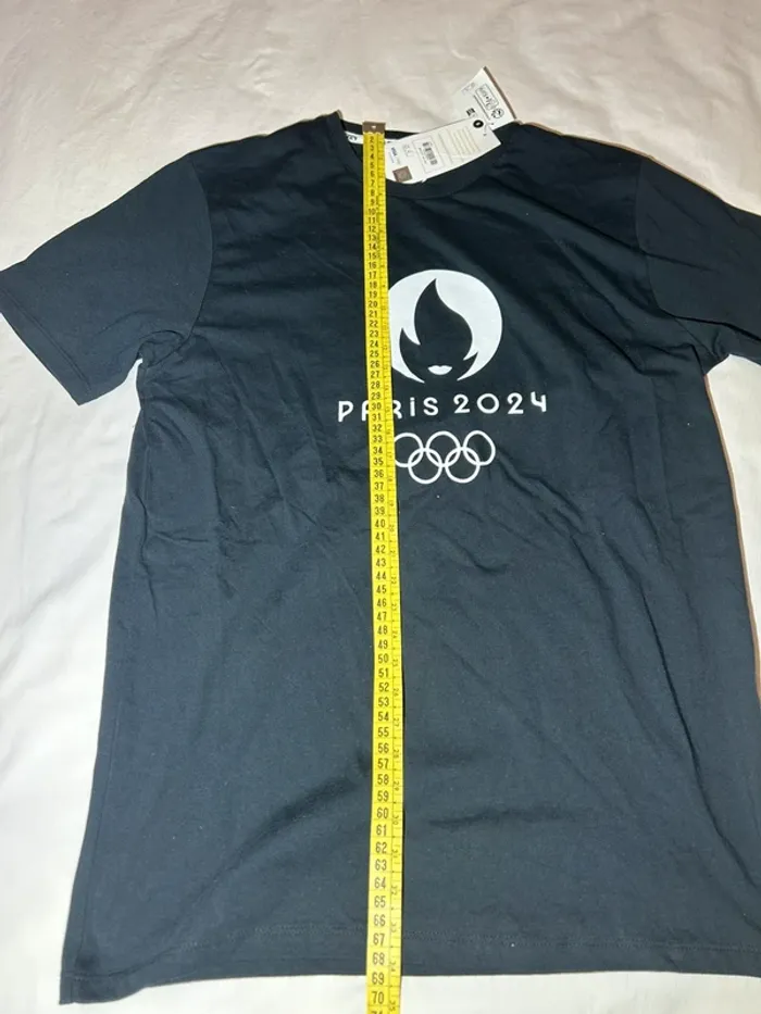 T-shirt jeux olympiques Paris 2024 noir - photo numéro 11