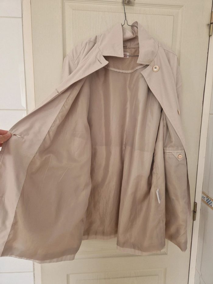 Imperméable trench léger beige femme berger du nord taille 46/48 - photo numéro 8