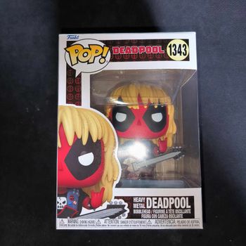 Figurine Funko Pop / Deadpool Heavy Metal N°1343 / Marvel