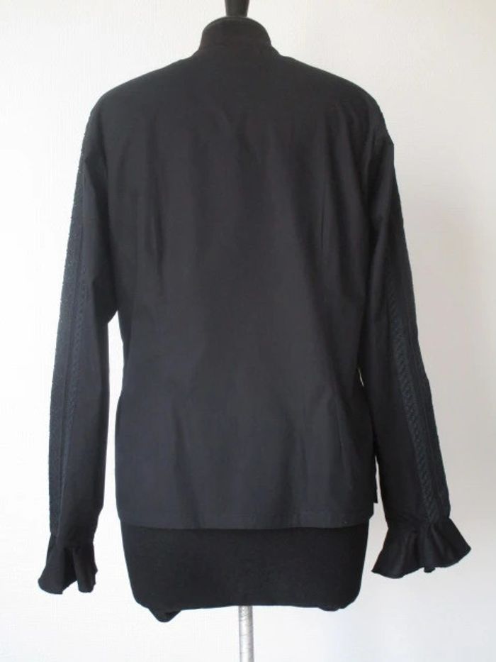 Blouse noire vintage 40 TBE - photo numéro 8