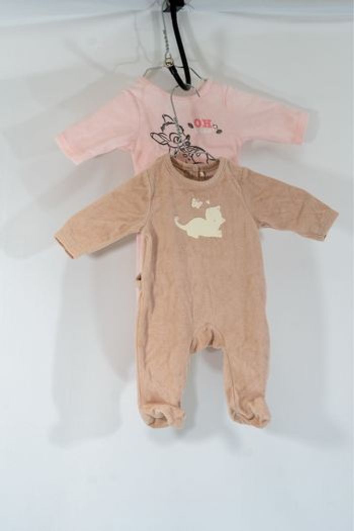 Lot 2 pyjamas naissance