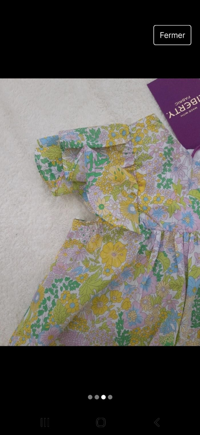blouse jacadi liberty - photo numéro 3