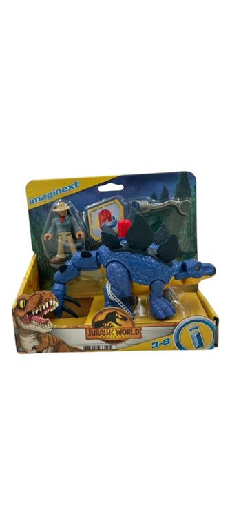 Figurine Jurassic World Imaginext Stégosaure Mattel neuf
