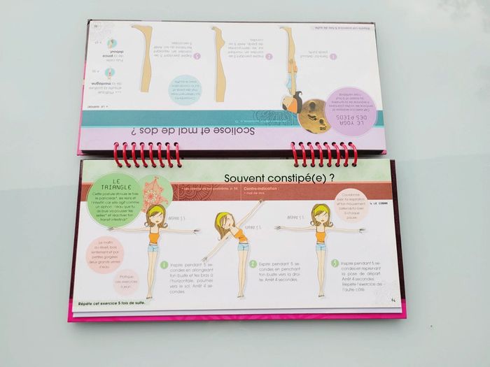 Livre chevalet Mon cours de Yoga, soulager les maux du quotidien,  2 CD - photo numéro 11