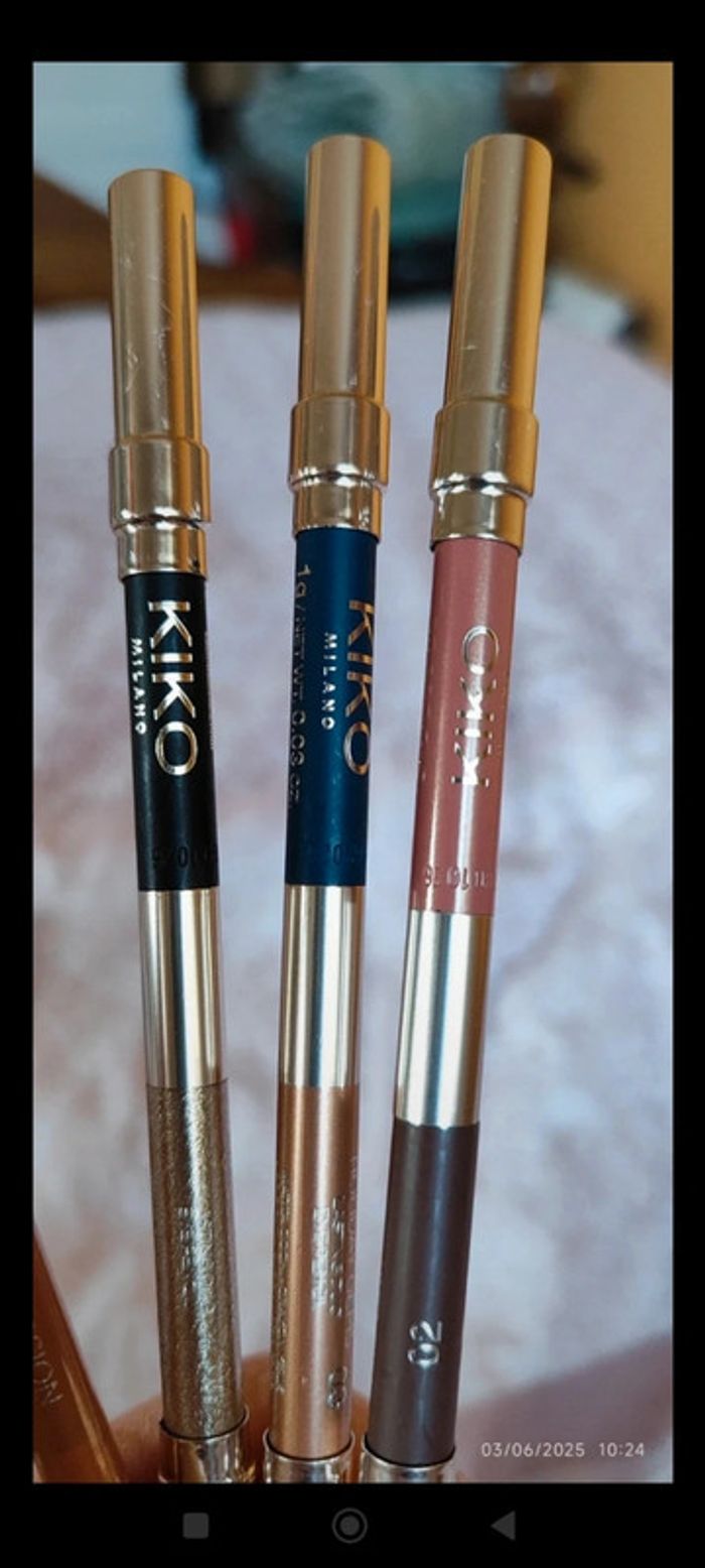 Kiko Milano Trio Eye Lasting Duo Eyeliner Crayon - photo numéro 4