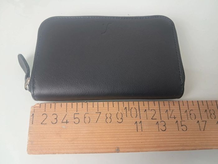 Jean Louis Fourés des ateliers fourés portefeuille cuir noir neuf - photo numéro 8