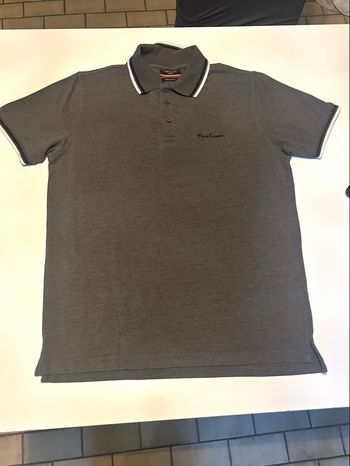 Polo manches courtes TRÈS BON ÉTAT pour homme taille couleur gris foncé