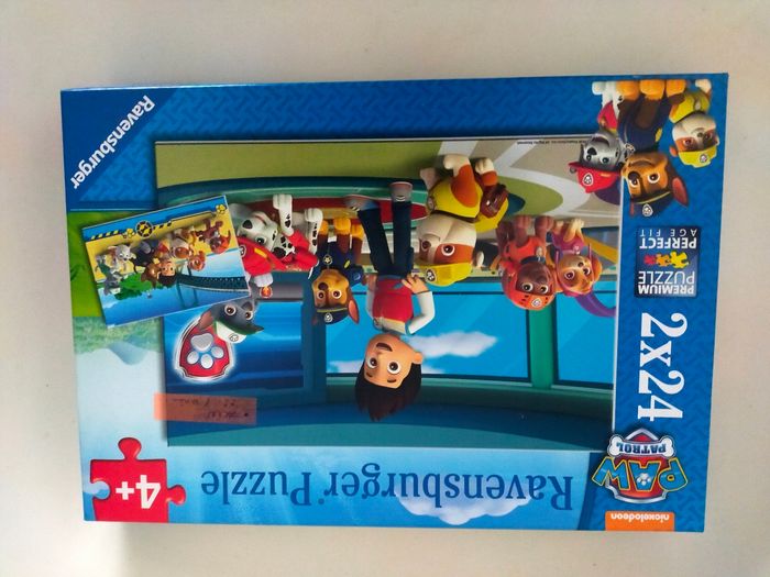 Puzzles Pat patrouille 2*12! pièces